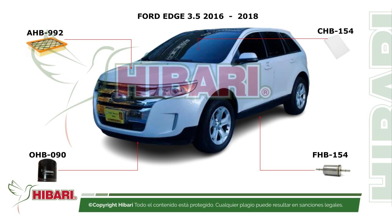 En este momento estás viendo FORD EDGE 3.5 2016  –  2018